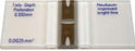 LW Scientific Hemacytometer Double Rulings, H-Shaped Moat For Counting Blood Cells - CTL-HEMM-GLDR
