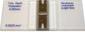 LW Scientific - Hemacytometer Double Rulings, H-Shaped Moat For Counting Blood Cells - CTL-HEMM-GLDR