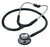 Mabis Healthcare Mabis Classic Stethoscope Black 1-Tube 22 Inch Tube Double Sided Chestpiece - 10-404-020