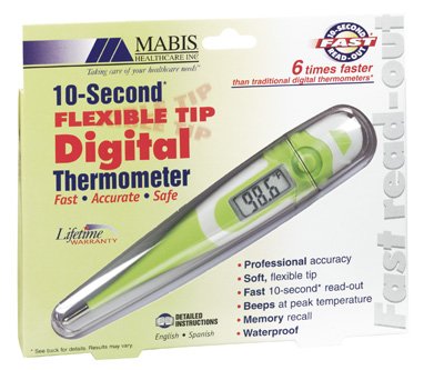 Mabis Healthcare Mabis Digital Thermometer Kit Oral Probe Hand-Held - 15-736-000