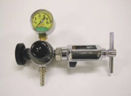 Mada Medical Products - Mini Oxygen Regulator 0 - 5 LPM Extended DISS Outlet CGA-870 - 1443-S