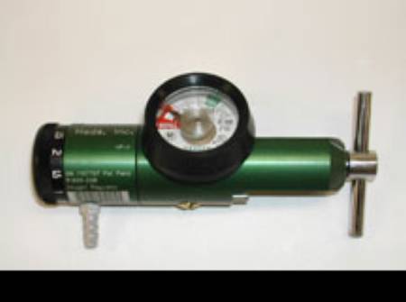 Mada Medical Products Oxygen Regulator Click Style 0 - 8 LPM Barb Outlet CGA-870 - R1835-8GB