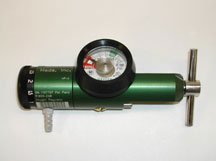 Mada Medical Products - Oxygen Regulator Adjustable 0 - 25 LPM Barb Outlet CGA-870 - R1835-25GB