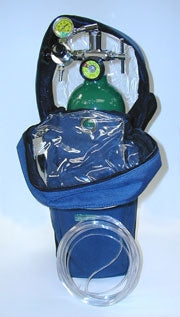Oxy-Uni-Pak - Oxygen Cylinder Kit (Empty) Size D Aluminum - Mada Medical Products - 1515A-15E