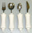 Maddak Maddadapt II Knife Built-up Handle White Stainless Steel - 746200012