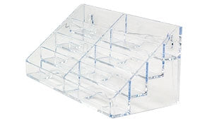 Medibadge Sticker Rack 8 Pockets Clear - DSP-4