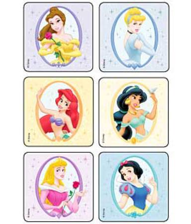Medibadge Kids Love Stickers 90 Per Unit Disney Princesses Sticker - 2325P