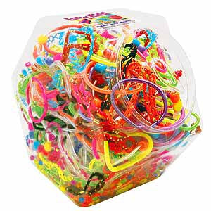 Medibadge Kids Love Stickers 450 Per Unit Jumbo Bracelet Assortment Toy Chest - JBA