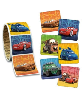 ValueStickers - 100 per Unit Disney Cars Value Sticker - VL101