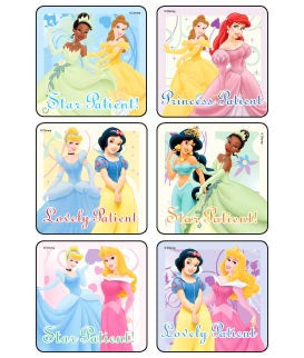 Medibadge Kids Love Stickers 90 Per Unit Disney Princess Patient - New Classics Sticker - 1411P