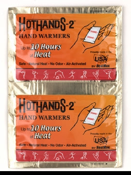 Mediheat Hothands-2 Hot Pack Instant Chemical Activation Hand 2-1/4 X 4 Inch - HH-2