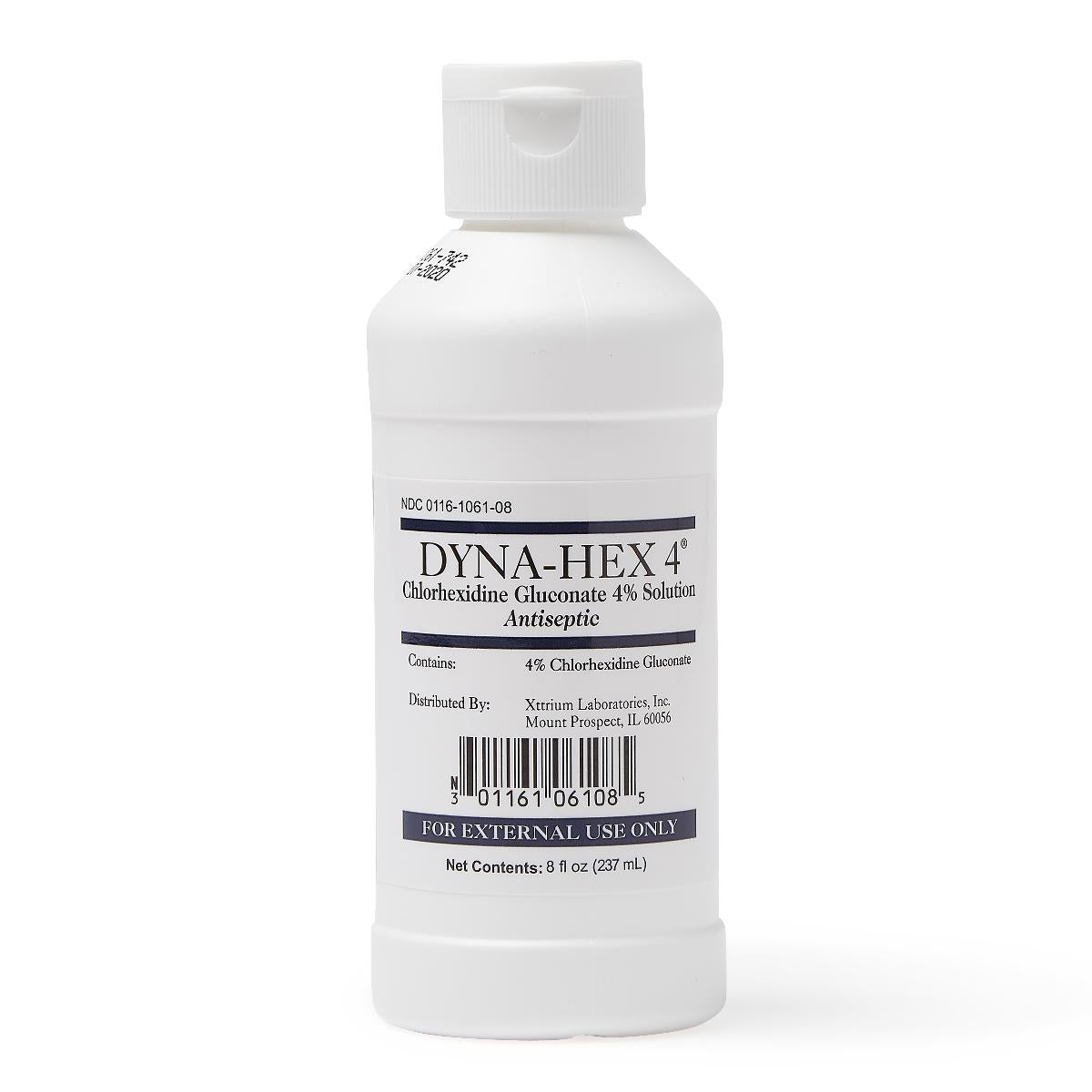 Xttrium Dyna-Hex 4% CHG Surgical Scrub- 8 oz.