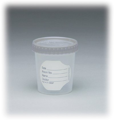 ClikSeal - Specimen Container for Pneumatic Tube Systems 90 mL (3 oz.) Screw Cap OR Sterile - 01062