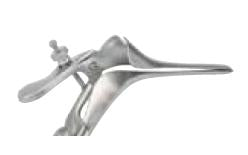 Medgyn Products MedGyn Vaginal Speculum Pederson NonSterile Surgical Grade Stainless Steel Large Right Side Open Reusable Without Light Source Capability - 030908R