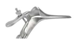 MedGyn - Vaginal Speculum Pederson NonSterile Surgical Grade Stainless Steel Medium Right Side Open Reusable Without Light Source Capability - 030939