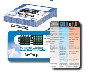 Medical Indicators Cold and Flu Cards 2-3/16 X 3-3/8 Inch - 3165-15