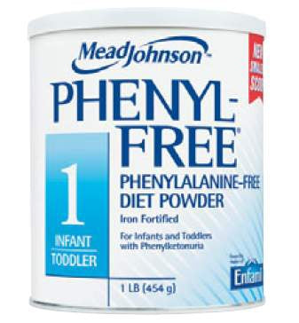Mead Johnson Phenyl-Free 1 Infant Formula 1 lb. Can Powder - 892601