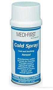 Medique Products Medi-First Cold Spray Skin Refrigerant Isobutane / Propane Spray 4 oz. - 23017