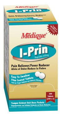 I-Prin - Pain Relief 200 mg Strength Ibuprofen Tablet 24 per Bottle - 10064