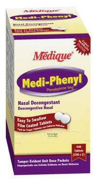 Medique Products Medi-Phenyl Allergy Relief 5 mg Strength Tablet 2 per Box - 20533