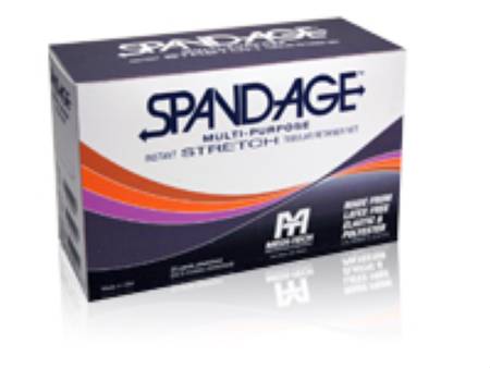 MT Spandage Pre-Cuts with Cut Outs - Elastic Net Retainer Dressing Tubular / Pre-Cut Elastic 20 Inch Length Size 9 White Average Chest / Abdomen / Back / EKG Monitoring NonSterile - MT9-02
