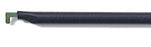 Megadyne E-Z Clean - Laparoscopic Electrode Coated Stainless Steel L-Hook Tip Disposable Sterile - 0020LS