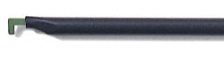 Megadyne E-Z Clean - Laparoscopic Electrode Coated Stainless Steel L-Hook Tip Disposable Sterile - 0020LS