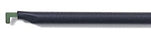 J & J Healthcare Systems E-Z Clean Laparoscopic Electrode 45 cm Coated Stainless Steel L Hook Disposable Sterile - 0100L