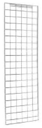 Intermetro Industries Metro Shelving Unit Enclosure Panel 1 Panel Adjustable Chrome Plated Steel - EP37C