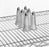 Intermetro Industries Metro Shelf Inlay 4 Mats Adjustable PETG - 2436CI-4