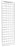 Intermetro Industries Metro Shelving Unit Enclosure Panel 1 Panel Adjustable Chrome Plated Steel - EP37C