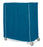 Intermetro Industries - Cart Cover Mariner Blue Coated Nylon 60 L X 62 H X 24 D Inch Hook and Loop Closure - 24X60X62VCMB