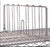 Intermetro Industries Shelf Divider 21 Inch Chrome - DD21C
