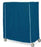 Intermetro Industries - Cart Cover Mariner Blue 200 Denier Nylon 24 X 48 X 62 Inch Hook and Loop Closure - 24X48X62VUCMB