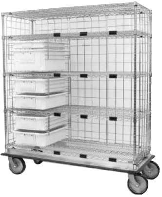 ECM-C Series - Exchange Cart Chrome Plated Steel - ECM56XC