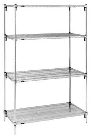 Super Adjustable Super Erecta - Wire Shelving 1 Shelf Adjustable - Intermetro Industries - A1860NC