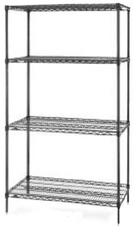 Intermetro Industries Super Erecta Shelf Wire Shelving 1 Shelf Adjustable Epoxy Coated Steel - 1430NK3