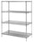 Intermetro Industries Super Erecta Shelf Cart Wire Shelf Cart - 2430NS