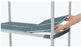 MetroMAx i - Open Grid Shelf MetroMax i Metromax Cart - MX2472G