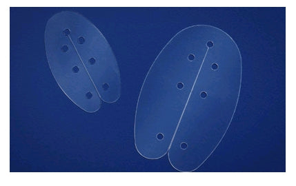 Summit Medical Internal Nasal Splint Bivalve Splint Plastic Oversize, 0.5 mm Thick - SP-27015