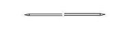 MicroAire Surgical Instruments Micro-Aire Orthopedic Wire K-Wire Double Trocar Points Sterile 0.062 X 4 Inch - 1600-462