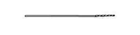MicroAire Surgical Instruments Twist Drill Bit Standard, Jacobs Chuck - 8054-011