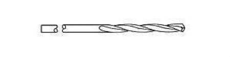 MicroAire Surgical Instruments Twist Drill Bit Standard, Jacobs Chuck - 8054-011
