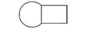 MicroAire - K-Wires Orthopedic Pin Protector Yellow, 0.28 Inch Wire Diameter - 1601-028