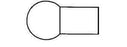 MicroAire - K-Wires Orthopedic Pin Protector Blue, 0.35 Inch Wire Diameter - 1601-035
