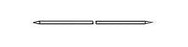Micro-Aire - Orthopedic Wire K-Wire Double Trocar Points NonSterile 0.028 X 4 Inch - 1600-428NS