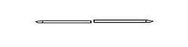 MicroAire Surgical Instruments Micro-Aire Orthopedic Wire K-Wire Double Trocar Points NonSterile 0.062 X 6 Inch - 1600-662NS