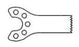 MicroAire Surgical Instruments - Saw Blade Oscillating / Sagittal Straight Edge, Fine Tooth - ZS-360