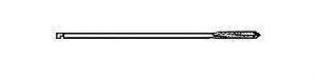 MicroAire Surgical Instruments Bur 2.0 mm Stainless Steel Side Cutting - K-32