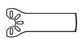 MicroAire Surgical Instruments Aggressive Saw Blade Oscillating / Sagittal 9 Cutting Edge X 24.6 Cutting Depth X 0.51 Material Thk mm Radial Edge, Fine Tooth - SP-111A